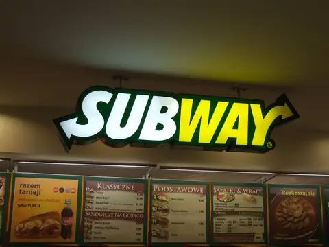 Kaseton świetlny SUBWAY
